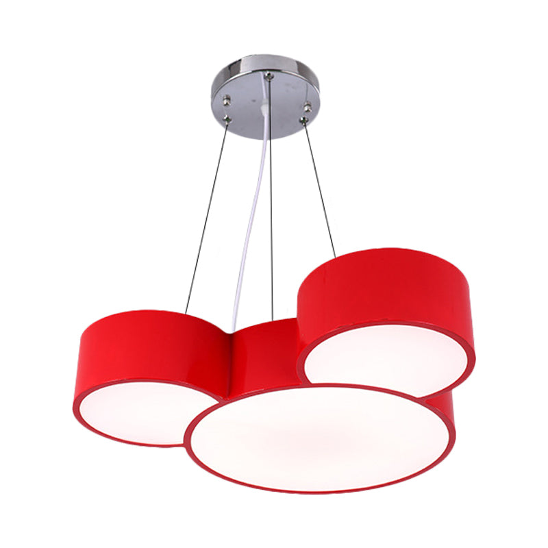 Simplicity Mouse Ceiling Mounted Light Acrylic Nursery LED Flush Mount Lamp in Blue/Green/Red Clearhalo 'Ceiling Lights' 'Close To Ceiling Lights' 'Close to ceiling' 'Flush mount' Lighting' 753631