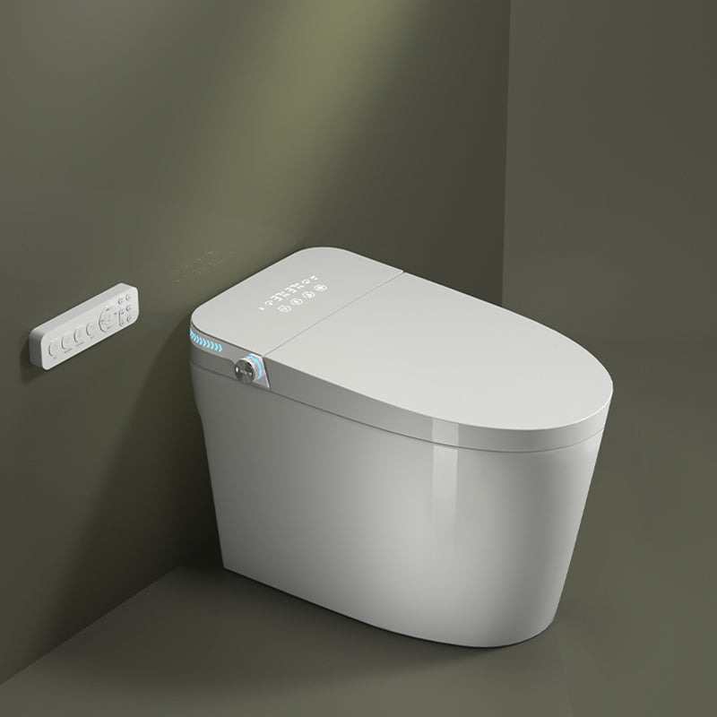 Minimalist Bidets Bidets Toilet Temperature Control Elongated Seat Bidet in White Clearhalo 'Bathroom Remodel & Bathroom Fixtures' 'Bidets' 'Home Improvement' 'home_improvement' 'home_improvement_bidets' 'Toilets & Bidets' 7554910