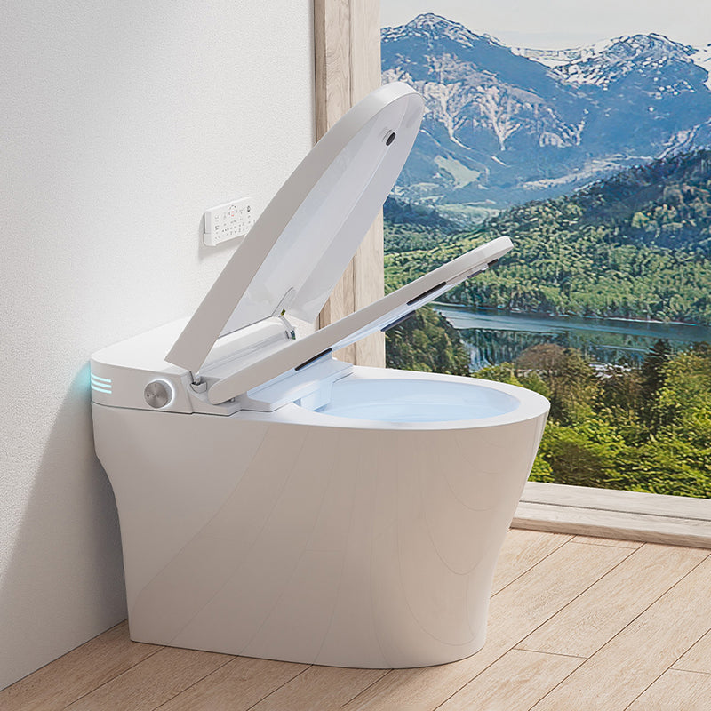 Simplicity Bidets Bidets Toilet Temperature Control Elongated Seat Bidet in White Clearhalo 'Bathroom Remodel & Bathroom Fixtures' 'Bidets' 'Home Improvement' 'home_improvement' 'home_improvement_bidets' 'Toilets & Bidets' 7554935