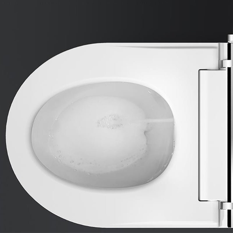 Contemporary Elongated Wall Mounted Bidet Smart Bidet with Warm Air Dryer Clearhalo 'Bathroom Remodel & Bathroom Fixtures' 'Bidets' 'Home Improvement' 'home_improvement' 'home_improvement_bidets' 'Toilets & Bidets' 7554952