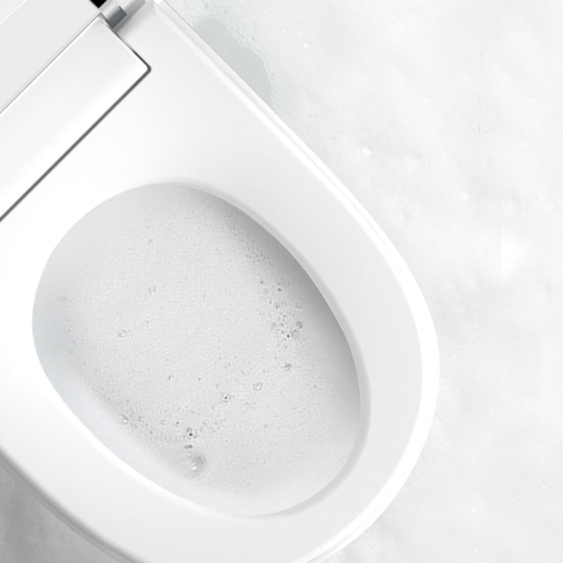 Minimalist White Temperature Control Bidet Elongated Toilet Seat Bidet with Heated Seat Clearhalo 'Bathroom Remodel & Bathroom Fixtures' 'Bidets' 'Home Improvement' 'home_improvement' 'home_improvement_bidets' 'Toilets & Bidets' 7554992
