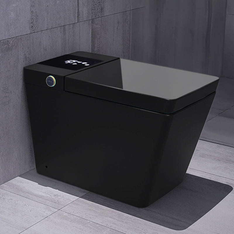 Minimalism Elongated All-in-One Bidet Ceramic Smart Toilet Bidet with Heated Seat Clearhalo 'Bathroom Remodel & Bathroom Fixtures' 'Bidets' 'Home Improvement' 'home_improvement' 'home_improvement_bidets' 'Toilets & Bidets' 7555021