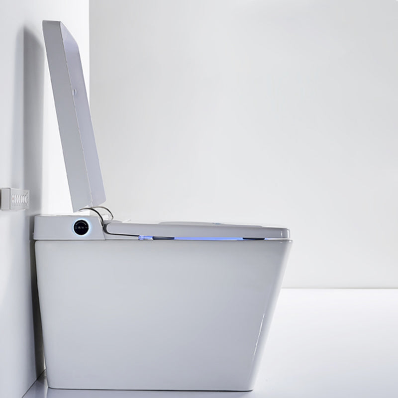 Minimalism Elongated All-in-One Bidet Ceramic Smart Toilet Bidet with Heated Seat Clearhalo 'Bathroom Remodel & Bathroom Fixtures' 'Bidets' 'Home Improvement' 'home_improvement' 'home_improvement_bidets' 'Toilets & Bidets' 7555030