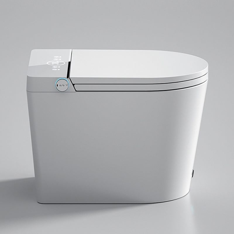 Stain Resistant Elongated Bidet Seat White Contemporary All-in-One Bidet Clearhalo 'Bathroom Remodel & Bathroom Fixtures' 'Bidets' 'Home Improvement' 'home_improvement' 'home_improvement_bidets' 'Toilets & Bidets' 7555294