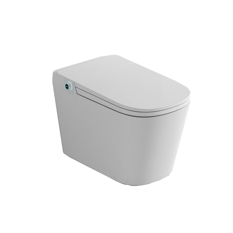 White Smart Toilet Elongated Antimicrobial Floor Standing Bidet White Clearhalo 'Bathroom Remodel & Bathroom Fixtures' 'Bidets' 'Home Improvement' 'home_improvement' 'home_improvement_bidets' 'Toilets & Bidets' 7555329