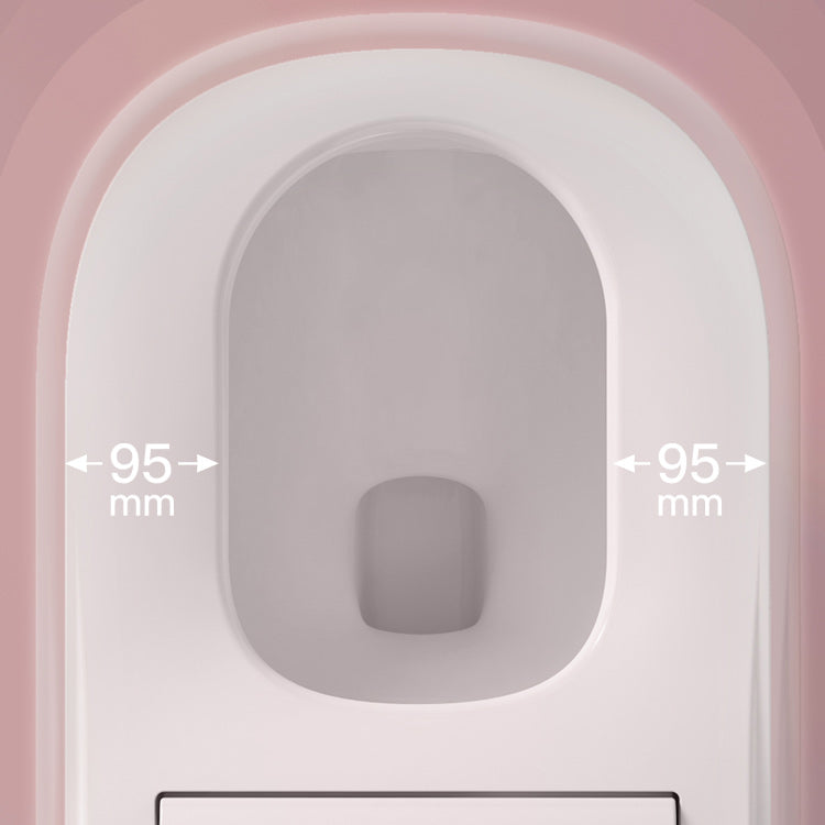 White Smart Toilet Elongated Antimicrobial Floor Standing Bidet Clearhalo 'Bathroom Remodel & Bathroom Fixtures' 'Bidets' 'Home Improvement' 'home_improvement' 'home_improvement_bidets' 'Toilets & Bidets' 7555336