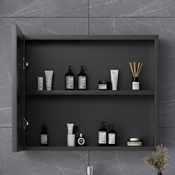Glam Single-Sink Bathroom Vanity Dark Black Ceramic Rectangular Vanity Set Clearhalo 'Bathroom Remodel & Bathroom Fixtures' 'Bathroom Vanities' 'bathroom_vanities' 'Home Improvement' 'home_improvement' 'home_improvement_bathroom_vanities' 7572974