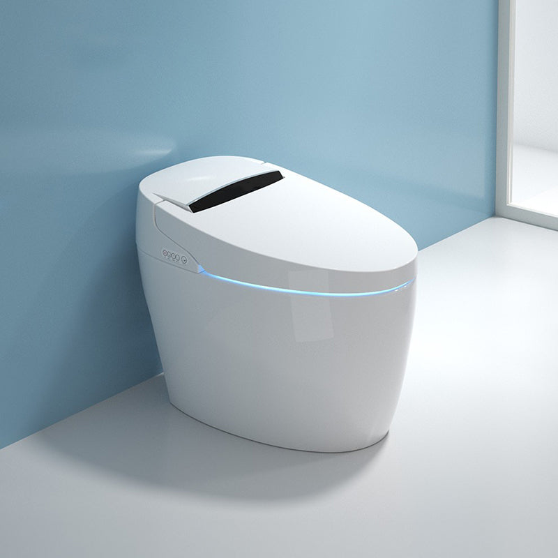 Ceramic Floor Mount Bidet Antimicrobial and Deodorizing Smart Toilet Clearhalo 'Bathroom Remodel & Bathroom Fixtures' 'Bidets' 'Home Improvement' 'home_improvement' 'home_improvement_bidets' 'Toilets & Bidets' 7612470