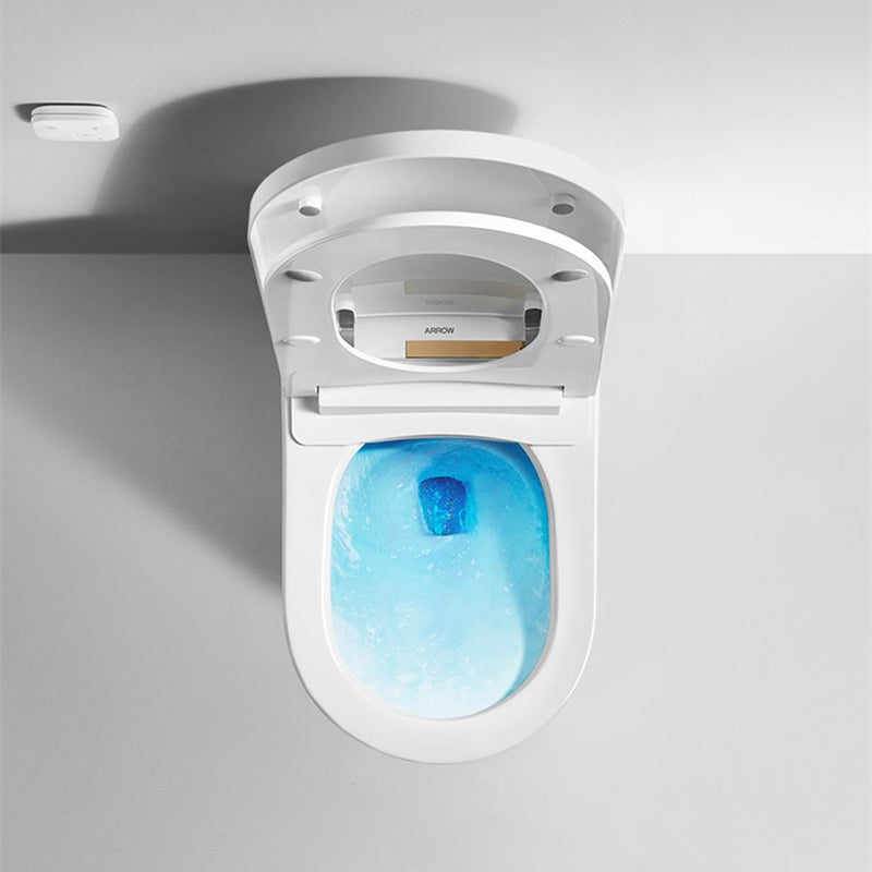 Dual Flush Smart Bidet Temperature Control Floor Standing Bidet Clearhalo 'Bathroom Remodel & Bathroom Fixtures' 'Bidets' 'Home Improvement' 'home_improvement' 'home_improvement_bidets' 'Toilets & Bidets' 7612539