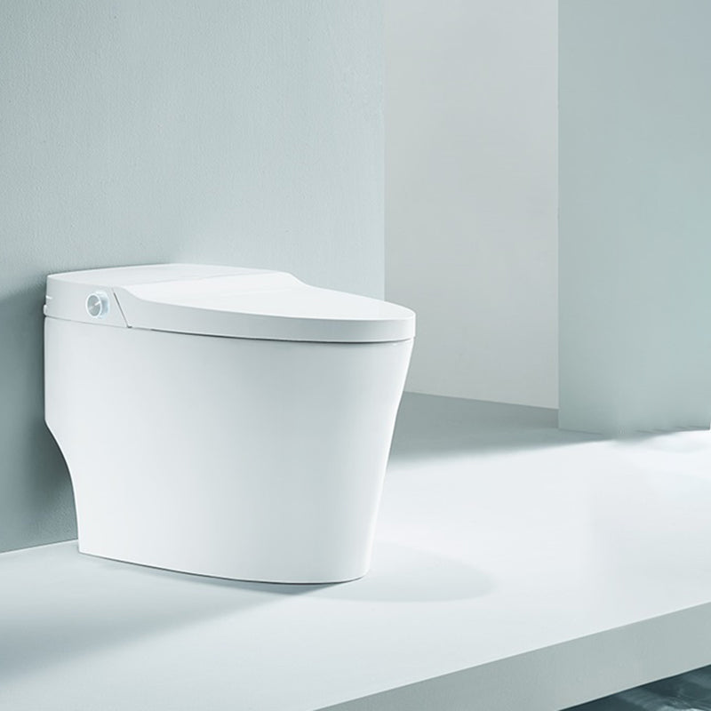 Vitreous China Smart Bidet Remote Control Included Floor Standing Bidet Clearhalo 'Bathroom Remodel & Bathroom Fixtures' 'Bidets' 'Home Improvement' 'home_improvement' 'home_improvement_bidets' 'Toilets & Bidets' 7612545
