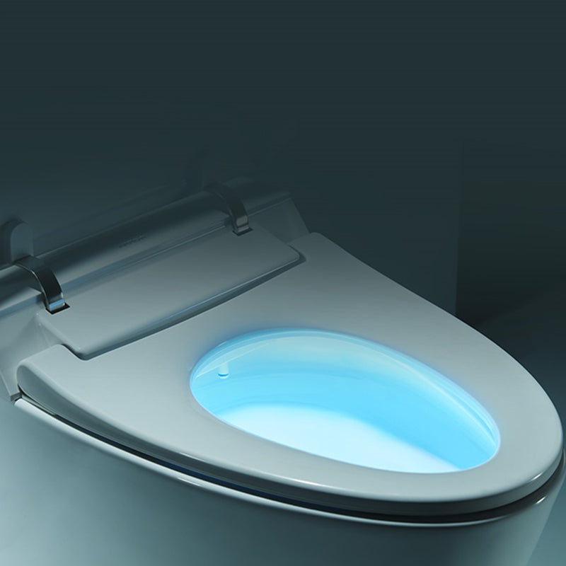 Vitreous China Smart Bidet Remote Control Included Floor Standing Bidet Clearhalo 'Bathroom Remodel & Bathroom Fixtures' 'Bidets' 'Home Improvement' 'home_improvement' 'home_improvement_bidets' 'Toilets & Bidets' 7612554