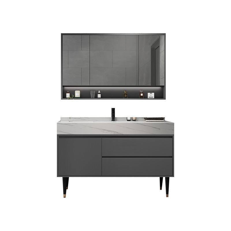 Modern Freestanding Sink Vanity Wood Bathroom Vanity Set with Mirror Vanity & Faucet & Mirror Cabinet https://res.litfad.com/site/img/item/2023/02/21/7623536/1200x1200.jpg Clearhalo 'Bathroom Remodel & Bathroom Fixtures' 'Bathroom Vanities' 'bathroom_vanities' 'Home Improvement' 'home_improvement' 'home_improvement_bathroom_vanities' 7623536