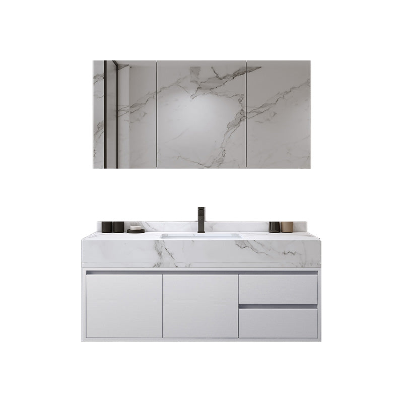 Wall Mount Wood Sink Vanity Modern Bathroom Sink Vanity with Mirror Vanity & Faucet & Mirror Cabinet https://res.litfad.com/site/img/item/2023/02/01/7639878/1200x1200.jpg Clearhalo 'Bathroom Remodel & Bathroom Fixtures' 'Bathroom Vanities' 'bathroom_vanities' 'Home Improvement' 'home_improvement' 'home_improvement_bathroom_vanities' 7639878