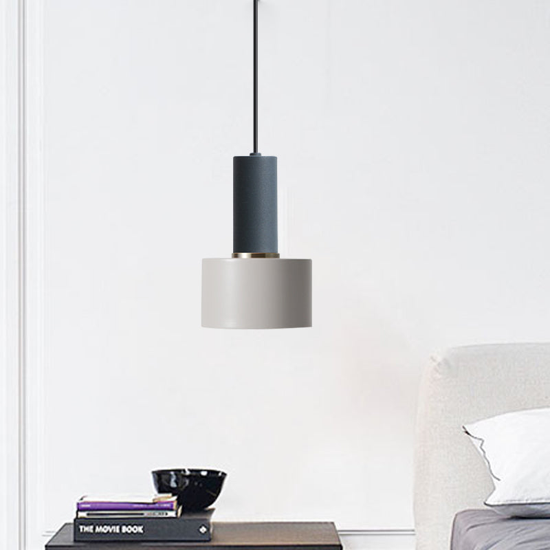 Modernism Mini Pendant Light Metallic Single Light Hanging Ceiling Light Clearhalo 'Ceiling Lights' 'Modern Pendants' 'Modern' 'Pendant Lights' 'Pendants' Lighting' 764905