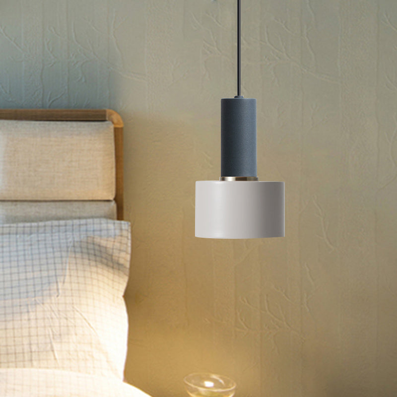 Modernism Mini Pendant Light Metallic Single Light Hanging Ceiling Light Clearhalo 'Ceiling Lights' 'Modern Pendants' 'Modern' 'Pendant Lights' 'Pendants' Lighting' 764906