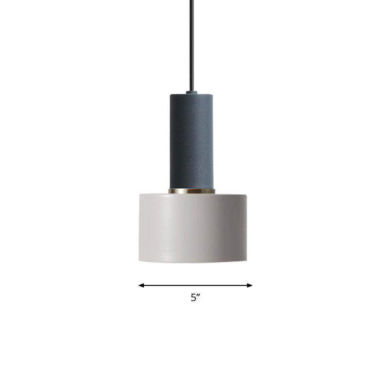 Modernism Mini Pendant Light Metallic Single Light Hanging Ceiling Light Clearhalo 'Ceiling Lights' 'Modern Pendants' 'Modern' 'Pendant Lights' 'Pendants' Lighting' 764908