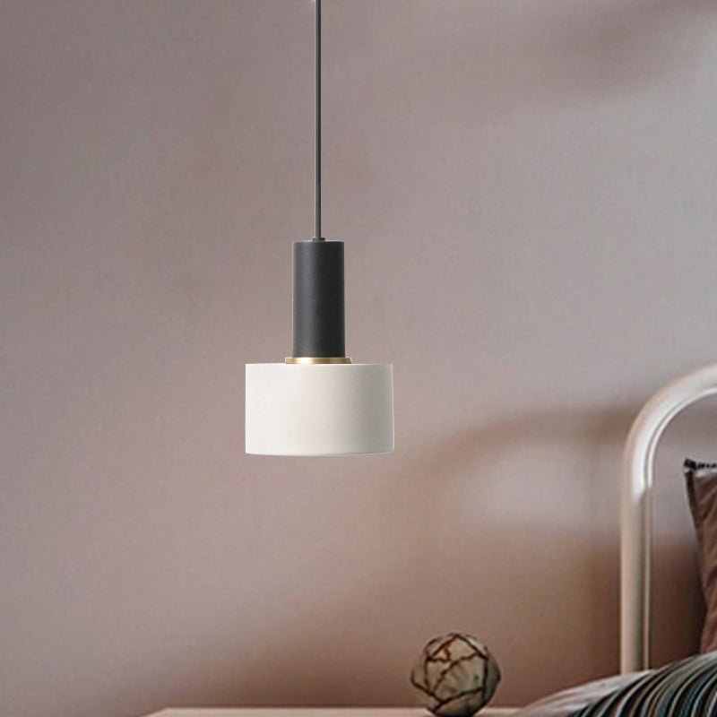 Modernism Mini Pendant Light Metallic Single Light Hanging Ceiling Light Clearhalo 'Ceiling Lights' 'Modern Pendants' 'Modern' 'Pendant Lights' 'Pendants' Lighting' 764915