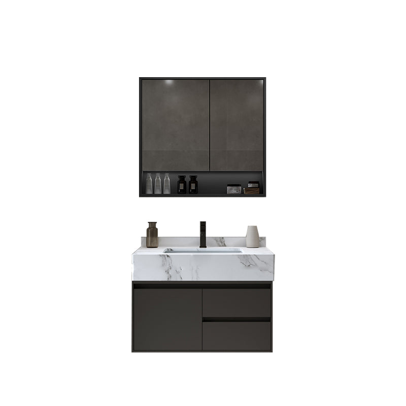 Modern Wall Mount Bathroom Sink Vanity Wood Sink Vanity with Mirror Vanity & Faucet & Mirror Cabinet https://res.litfad.com/site/img/item/2023/02/08/7678517/1200x1200.jpg Clearhalo 'Bathroom Remodel & Bathroom Fixtures' 'Bathroom Vanities' 'bathroom_vanities' 'Home Improvement' 'home_improvement' 'home_improvement_bathroom_vanities' 7678517