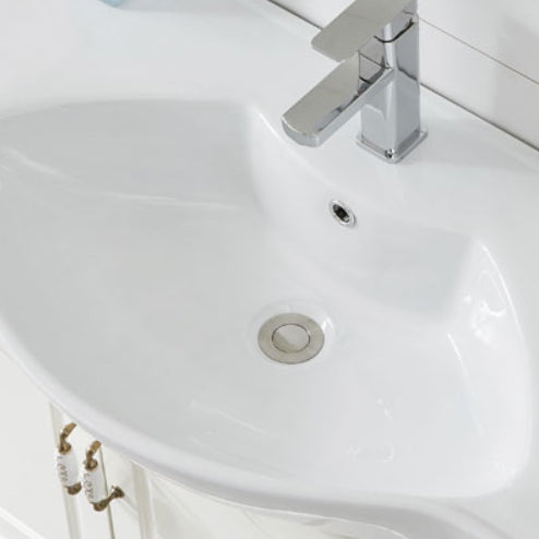 Traditional Freestanding Bathroom Sink Vanity Wood Sink Vanity with Mirror Clearhalo 'Bathroom Remodel & Bathroom Fixtures' 'Bathroom Vanities' 'bathroom_vanities' 'Home Improvement' 'home_improvement' 'home_improvement_bathroom_vanities' 7678548