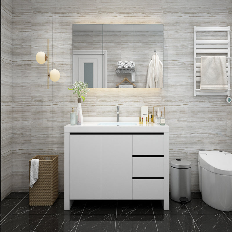 Modern White Wood Sink Vanity Faucet Included with Mirror for Bathroom Vanity & Faucet & Mirror Cabinet https://res.litfad.com/site/img/item/2023/03/26/7712273/1200x1200.jpg Clearhalo 'Bathroom Remodel & Bathroom Fixtures' 'Bathroom Vanities' 'bathroom_vanities' 'Home Improvement' 'home_improvement' 'home_improvement_bathroom_vanities' 7712273