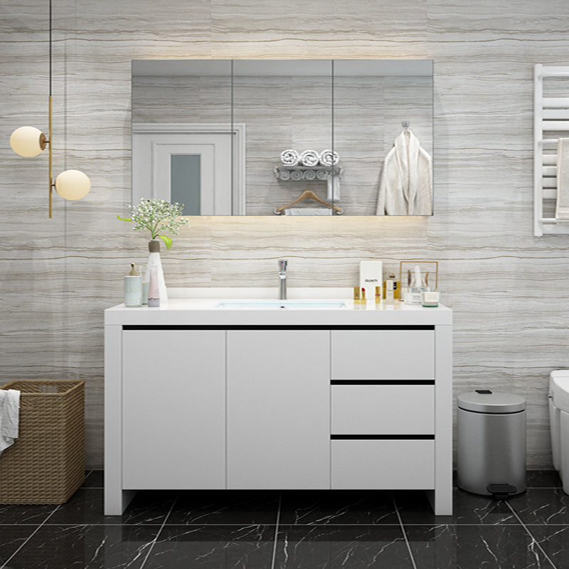 Modern White Wood Sink Vanity Faucet Included with Mirror for Bathroom Vanity & Faucet & Mirror Cabinet https://res.litfad.com/site/img/item/2023/03/23/7712281/1200x1200.jpg Clearhalo 'Bathroom Remodel & Bathroom Fixtures' 'Bathroom Vanities' 'bathroom_vanities' 'Home Improvement' 'home_improvement' 'home_improvement_bathroom_vanities' 7712281
