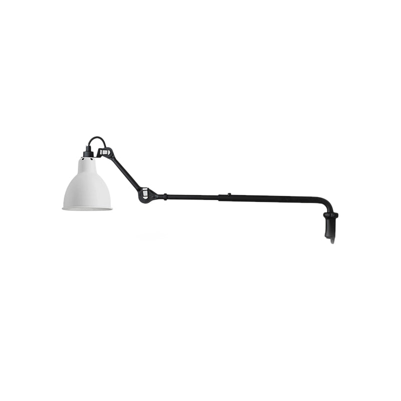 Metallic Bowl Shaped Wall Sconce Modernist Style 1 Light Black/White Sconce Lighting Fixture for Bedroom Clearhalo 'Cast Iron' 'Glass' 'Industrial' 'Modern wall lights' 'Modern' 'Tiffany' 'Traditional wall lights' 'Wall Lamps & Sconces' 'Wall Lights' Lighting' 772121