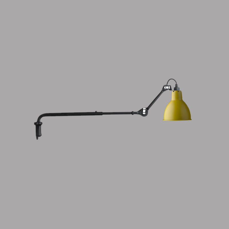 Metallic Bowl Shaped Wall Sconce Modernist Style 1 Light Black/White Sconce Lighting Fixture for Bedroom Clearhalo 'Cast Iron' 'Glass' 'Industrial' 'Modern wall lights' 'Modern' 'Tiffany' 'Traditional wall lights' 'Wall Lamps & Sconces' 'Wall Lights' Lighting' 772130