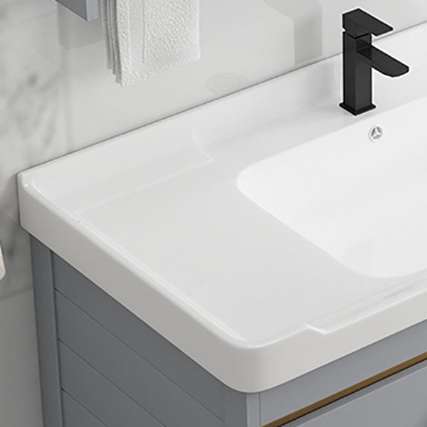 Wall Mount Sink Included Bathroom Sink Vanity with Doors Sink Clearhalo 'Bathroom Remodel & Bathroom Fixtures' 'Bathroom Vanities' 'bathroom_vanities' 'Home Improvement' 'home_improvement' 'home_improvement_bathroom_vanities' 7725378