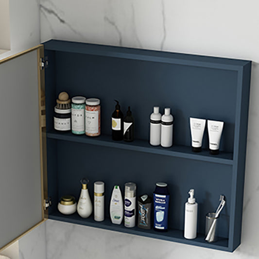 Shelving Included Vanity Blue Mirror Single Sink Freestanding Faucet Vanity with 2 Doors Clearhalo 'Bathroom Remodel & Bathroom Fixtures' 'Bathroom Vanities' 'bathroom_vanities' 'Home Improvement' 'home_improvement' 'home_improvement_bathroom_vanities' 7755268