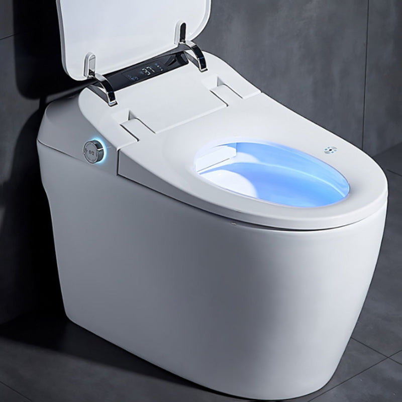16.5" W Elongated All-in-One Toilet Seat Bidet with Wireless Remote Control Clearhalo 'Bathroom Remodel & Bathroom Fixtures' 'Bidets' 'Home Improvement' 'home_improvement' 'home_improvement_bidets' 'Toilets & Bidets' 7758123