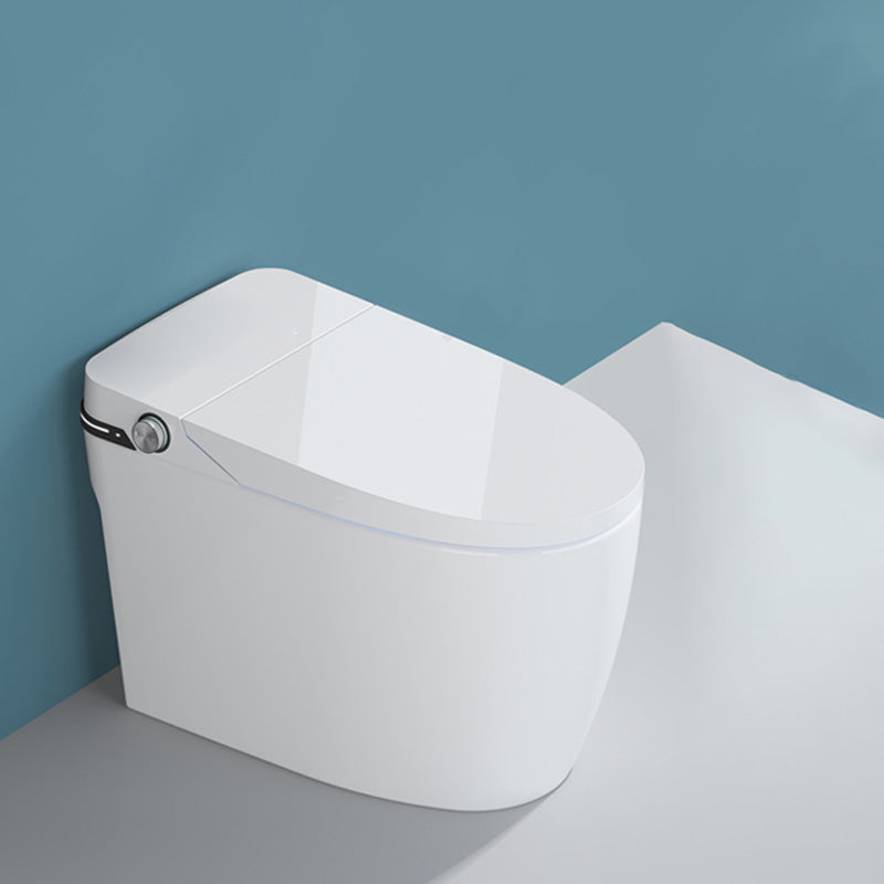 15.9" W Antimicrobial Ceramic Floor Mount Bidet with Warm Air Dryer Clearhalo 'Bathroom Remodel & Bathroom Fixtures' 'Bidets' 'Home Improvement' 'home_improvement' 'home_improvement_bidets' 'Toilets & Bidets' 7758141