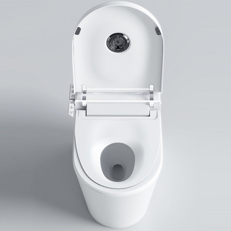 Ceramic Contemporary Foot Sensor Elongated Heated Seat Floor Standing Bidet Clearhalo 'Bathroom Remodel & Bathroom Fixtures' 'Bidets' 'Home Improvement' 'home_improvement' 'home_improvement_bidets' 'Toilets & Bidets' 7758575