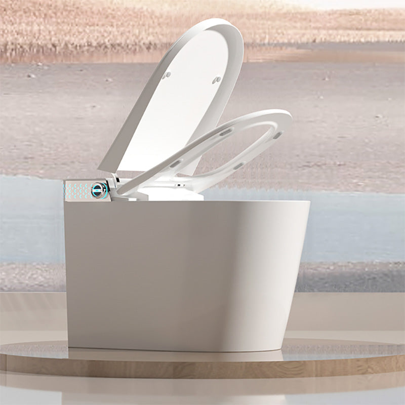 Floor Standing Bidet Ceramic Contemporary White Elongated Foot Sensor Clearhalo 'Bathroom Remodel & Bathroom Fixtures' 'Bidets' 'Home Improvement' 'home_improvement' 'home_improvement_bidets' 'Toilets & Bidets' 7758773