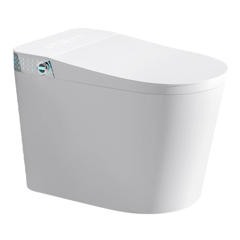 Floor Standing Bidet Ceramic Contemporary White Elongated Foot Sensor Clearhalo 'Bathroom Remodel & Bathroom Fixtures' 'Bidets' 'Home Improvement' 'home_improvement' 'home_improvement_bidets' 'Toilets & Bidets' 7758775