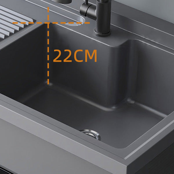 Modern Freestanding Faucet Included Bathroom Vanity Set with Sink Clearhalo 'Bathroom Remodel & Bathroom Fixtures' 'Bathroom Vanities' 'bathroom_vanities' 'Home Improvement' 'home_improvement' 'home_improvement_bathroom_vanities' 7800491