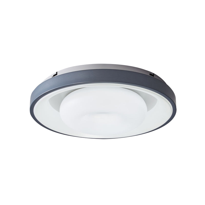 Macaron LED Ceiling Lighting Acrylic Blue-White Bubble/Round/Triangle Flush Mount Lamp with Acrylic Shade Clearhalo 'Ceiling Lights' 'Close To Ceiling Lights' 'Close to ceiling' 'Flush mount' Lighting' 781309