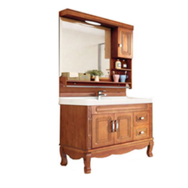 Traditional Freestanding Bathroom Vanity Set Wood Sink Vanity with Mirror Vanity & Faucet & Mirror Cabinet https://res.litfad.com/site/img/item/2023/03/07/7846718/1200x1200.jpg Clearhalo 'Bathroom Remodel & Bathroom Fixtures' 'Bathroom Vanities' 'bathroom_vanities' 'Home Improvement' 'home_improvement' 'home_improvement_bathroom_vanities' 7846718