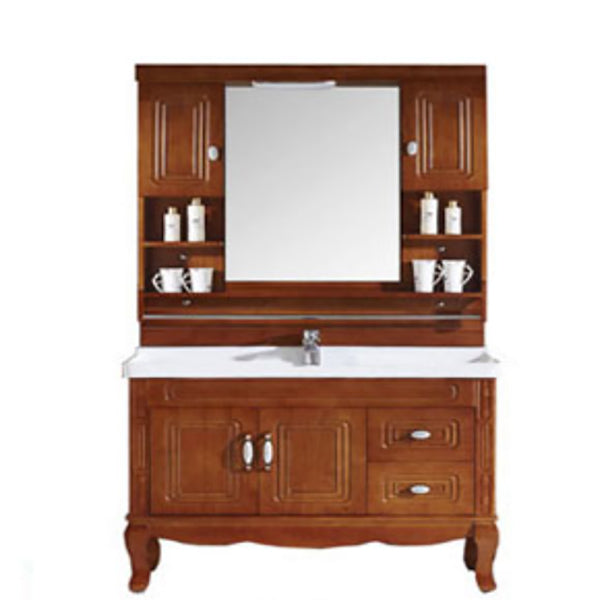 Traditional Freestanding Bathroom Vanity Set Wood Sink Vanity with Mirror Vanity & Faucet & Mirror Cabinet https://res.litfad.com/site/img/item/2023/03/06/7846720/1200x1200.jpg Clearhalo 'Bathroom Remodel & Bathroom Fixtures' 'Bathroom Vanities' 'bathroom_vanities' 'Home Improvement' 'home_improvement' 'home_improvement_bathroom_vanities' 7846720