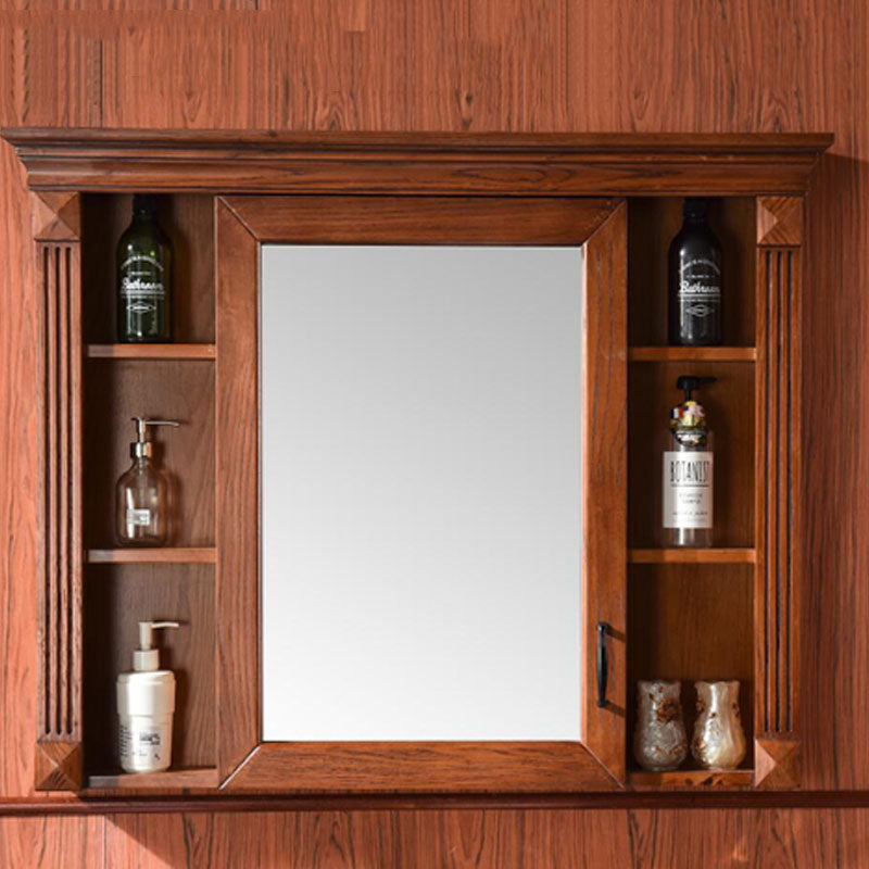 Freestanding Mirror Included Bathroom Sink Vanity with Sink Faucet Clearhalo 'Bathroom Remodel & Bathroom Fixtures' 'Bathroom Vanities' 'bathroom_vanities' 'Home Improvement' 'home_improvement' 'home_improvement_bathroom_vanities' 7846818