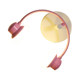 Creative Headphone Wall Light Kit Acrylic Children Bedroom LED Sconce Lighting in Blue/Pink Clearhalo 'Wall Lamps & Sconces' 'Wall Lights' Lighting' 787248