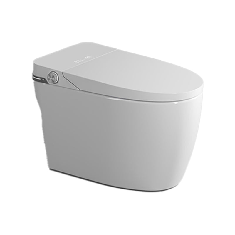 Ceramic White Floor Mount Bidet with Heated Seat Elongated Remote Control Included Clearhalo 'Bathroom Remodel & Bathroom Fixtures' 'Bidets' 'Home Improvement' 'home_improvement' 'home_improvement_bidets' 'Toilets & Bidets' 7877937