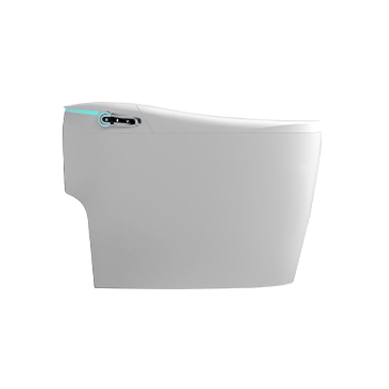 Elongated Floor Mount Bidet with Heated Seat White Ceramic Temperature Control Clearhalo 'Bathroom Remodel & Bathroom Fixtures' 'Bidets' 'Home Improvement' 'home_improvement' 'home_improvement_bidets' 'Toilets & Bidets' 7878188
