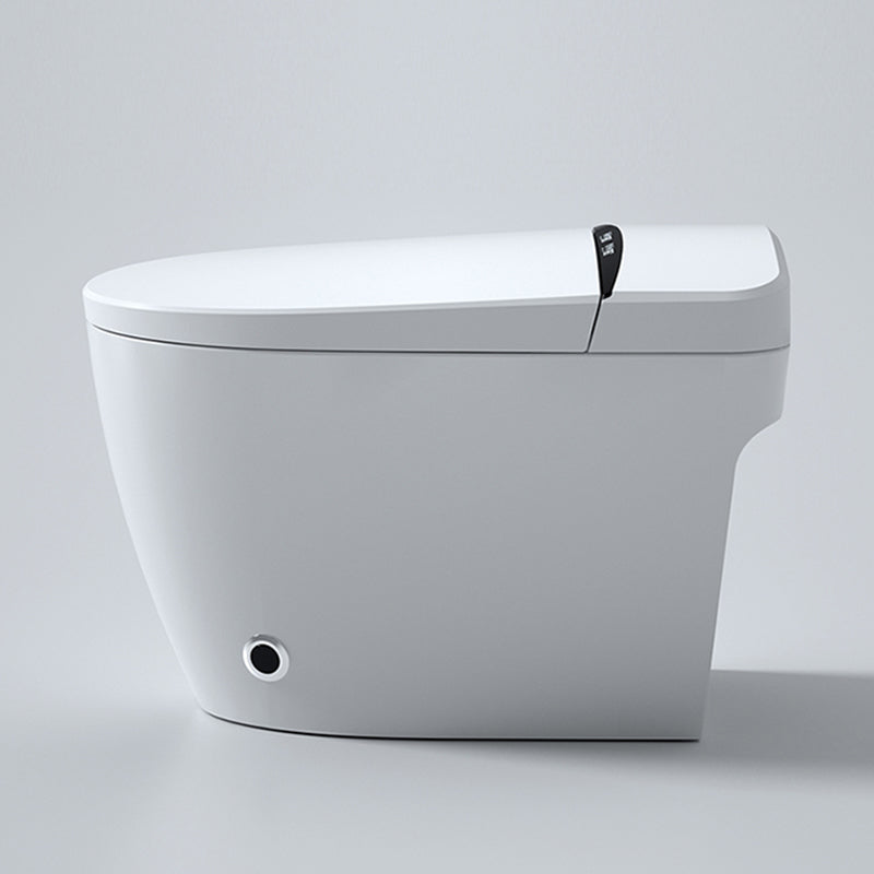 Elongated Ceramic Smart Toilet Seat Bidet in Tankless with Heated Seat Clearhalo 'Bathroom Remodel & Bathroom Fixtures' 'Bidets' 'Home Improvement' 'home_improvement' 'home_improvement_bidets' 'Toilets & Bidets' 7878383