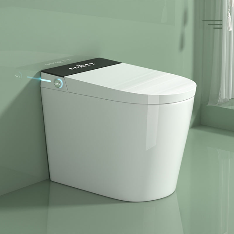 Elongated 15" W One-Piece Smart Toilet with Unlimited Warm Water Clearhalo 'Bathroom Remodel & Bathroom Fixtures' 'Bidets' 'Home Improvement' 'home_improvement' 'home_improvement_bidets' 'Toilets & Bidets' 7878434