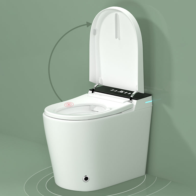 Elongated 15" W One-Piece Smart Toilet with Unlimited Warm Water Clearhalo 'Bathroom Remodel & Bathroom Fixtures' 'Bidets' 'Home Improvement' 'home_improvement' 'home_improvement_bidets' 'Toilets & Bidets' 7878445