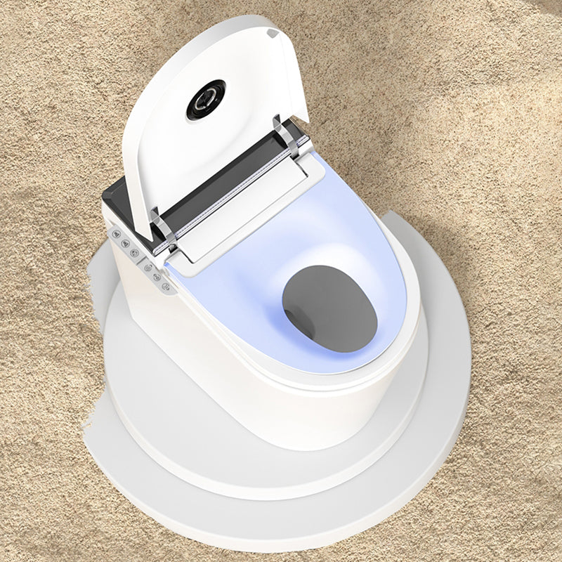 15.5" W Elongated Ceramic Floor Standing Bidet with Heated Seat Clearhalo 'Bathroom Remodel & Bathroom Fixtures' 'Bidets' 'Home Improvement' 'home_improvement' 'home_improvement_bidets' 'Toilets & Bidets' 7878529