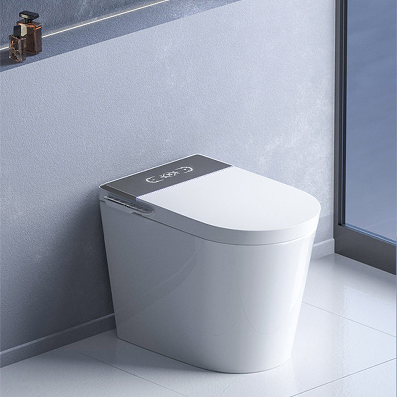 15.5" W Elongated Ceramic Floor Standing Bidet with Heated Seat Clearhalo 'Bathroom Remodel & Bathroom Fixtures' 'Bidets' 'Home Improvement' 'home_improvement' 'home_improvement_bidets' 'Toilets & Bidets' 7878537