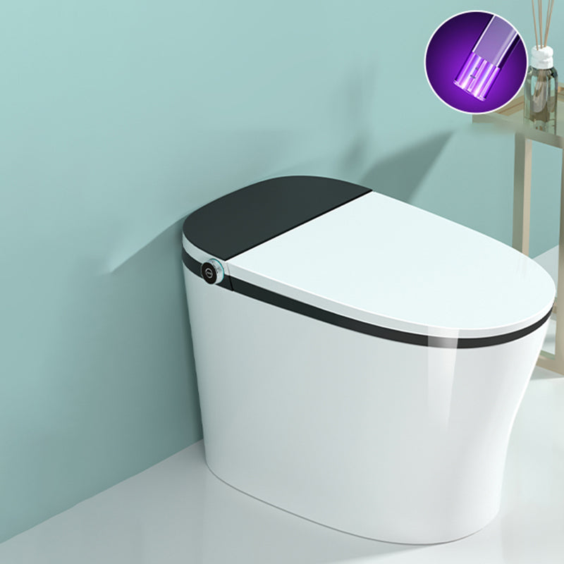 Elongated All-in-One Floor Standing Bidet with Unlimited Warm Water 17"L x 27"W x 20"H Drying without Cleaning Clearhalo 'Bathroom Remodel & Bathroom Fixtures' 'Bidets' 'Home Improvement' 'home_improvement' 'home_improvement_bidets' 'Toilets & Bidets' 7878543