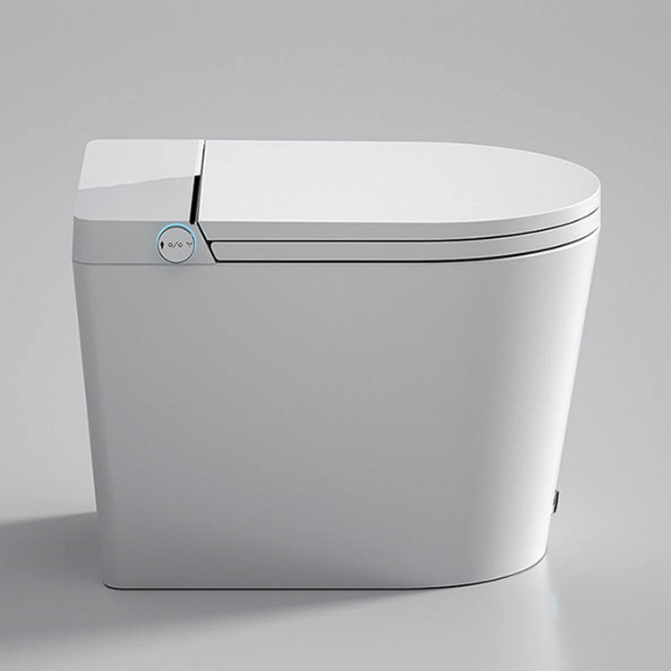 Elongated Deodorizing Floor Standing Bidet White Ceramic Remote Control Included Clearhalo 'Bathroom Remodel & Bathroom Fixtures' 'Bidets' 'Home Improvement' 'home_improvement' 'home_improvement_bidets' 'Toilets & Bidets' 7890324