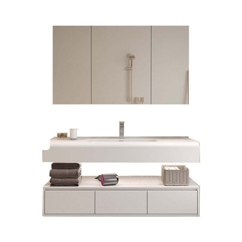 Mirror Included Wall Mount Sink Vanity with Faucet Sink for Bathroom Vanity & Faucet & Mirror Cabinet https://res.litfad.com/site/img/item/2023/03/13/7905387/1200x1200.jpg Clearhalo 'Bathroom Remodel & Bathroom Fixtures' 'Bathroom Vanities' 'bathroom_vanities' 'Home Improvement' 'home_improvement' 'home_improvement_bathroom_vanities' 7905387